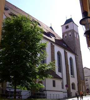 Foto der Nikolaikirche in Freiberg
