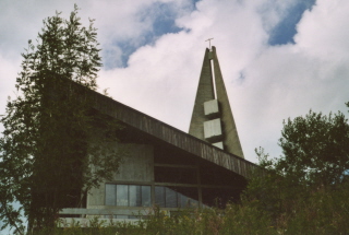 Foto der Kirche Verklärung Christi auf dem Feldberg