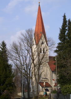 Foto vom Turm von St. Georg in Eitting