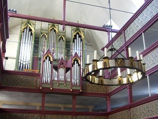 Foto der Orgel in St. Michael in Fürth