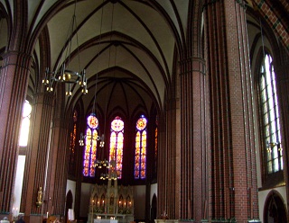 Foto vom Kirchenschiff im Dom St. Jakobus in görlitz