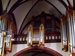 Foto der Orgel im Dom St. Jakobus in görlitz