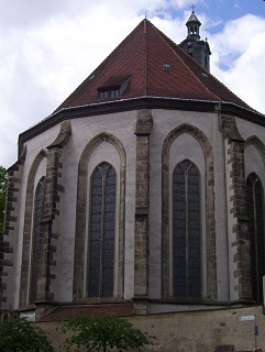 Foto der Nikolaikirche in Görlitz