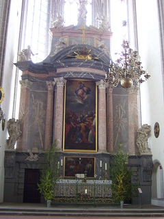 Foto vom Altar in St. Peter und Paul in Görlitz