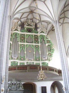 Foto der Orgel in St. Peter und Paul in Görlitz