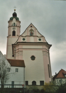 Foto der Frauenkirche in Günzburg