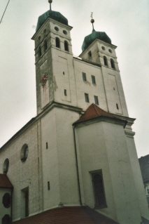 Foto der Hofkirche in Günzburg