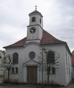 Foto der evang. Peter-und-Paul-Kirche in Ichenhausen
