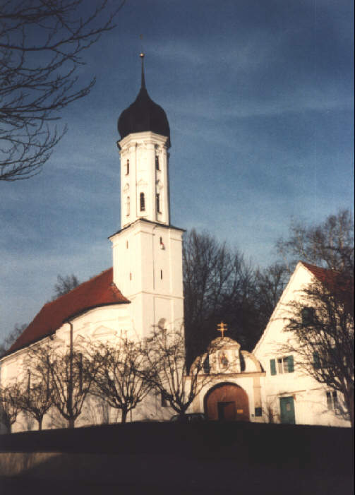 Foto der St.-Leonhardskapelle in Burgau