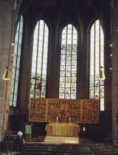 Foto vom Hochaltar der Marktkirche in Hannover