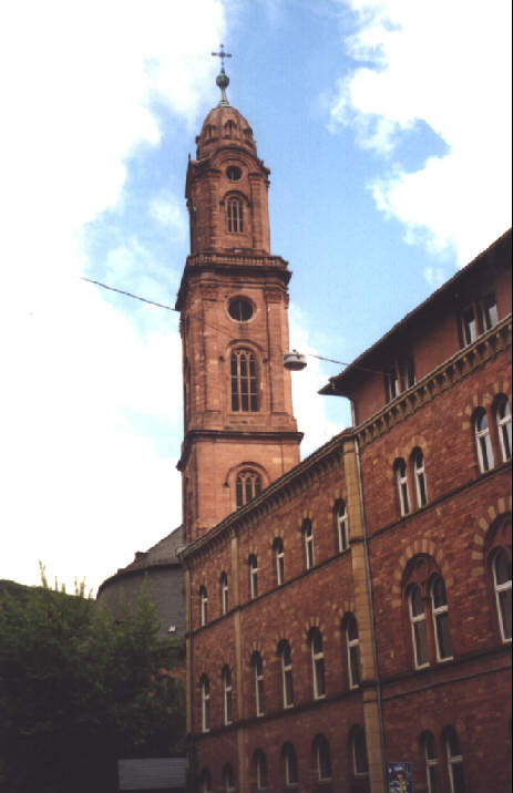 Foto der Jesuitenkirche in Heidelberg
