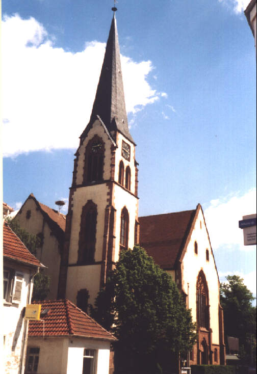 Foto der Kreuzkirche in Heidelberg