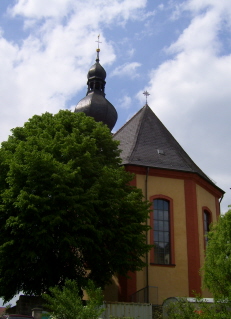 Foto der Choransicht von ST. Bartholomäus in Bad Brückenau