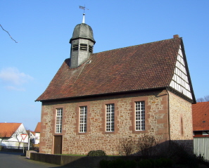 Foto der evang. Kirche in Rörshain