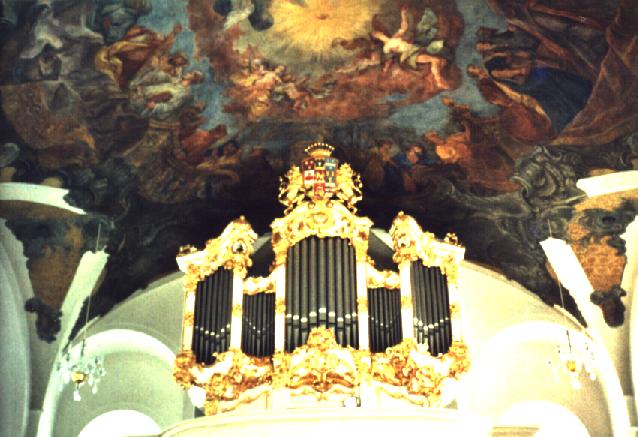 Foto der Orgel in St. cäcilia