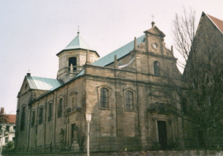 Foto der Heilig-Kreuz-Kirche in Hildesheim