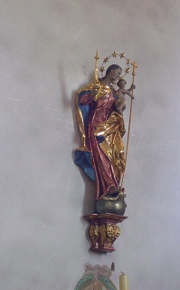 Foto der Muttergottes in St. Leonhard in Oberliezheim
