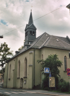 Foto der Hospitalkirche in Hof