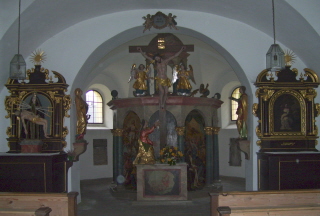 Foto der heilig-Grab-Kapelle in Bühl am Alpsee