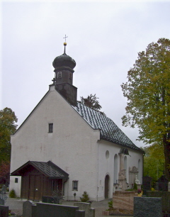 Foto der Friedhofskapelle St. Georg in Immenstadt
