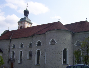 Foto der Stiftskirche St. Josef in Fiecht
