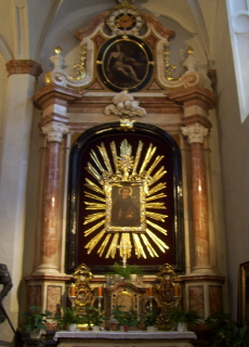 Foto vom Antonius-von-Padua-Altar in der Hofkirche in Innsbruck