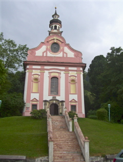 Foto der Schlosskapelle Mentlberg