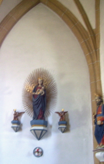 Foto der Muttergottes in St. Peter und Paul