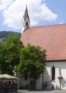 Foto der Heilig-Geist Spitalkirche in Sterzing