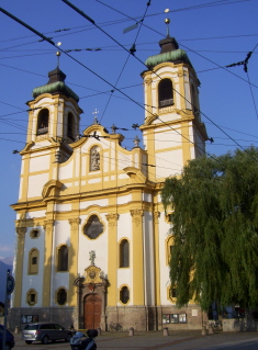 Foto der Basilika Wilten in Innsbruck