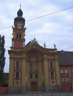 Foto der Stiftskirche Wilten in Innsbruck