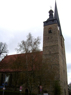 Foto der Oberkirche Unser Lieben Frauen in Burg