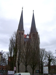 Foto der Unterkirche St. Nikolai in Burg