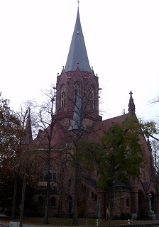 Foto der Christuskirche in Karlsruhe