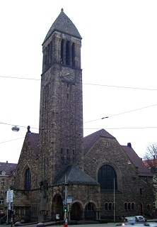 Foto der Lutherkirche in Karlsruhe