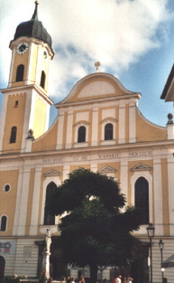 Foto der Dreifaltigkeitskirche in Kaufbeuren