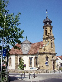 Foto der Kreuzkapelle in Kitzingen
