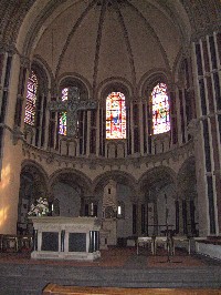 Foto vom Altar in Herz Jesu in Koblenz