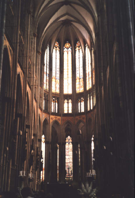 Foto vom Chor im Kölner dom