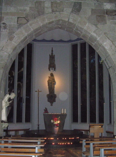 Foto vom Altarraum in St. Kolumba in Köln