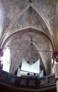 Foto der Orgel in St. Maria Lyskirchen in Köln