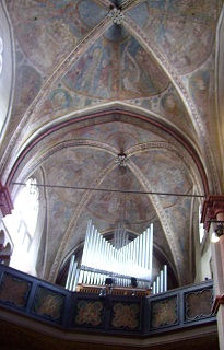 Foto der Orgel in St. Maria Lyskirchen in Köln