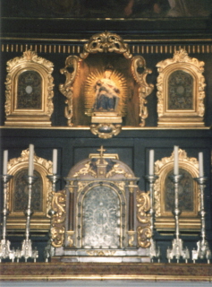 Foto vom Gnadenbild in Maria Birnbaum bei Sielenbach