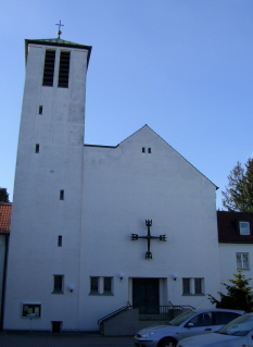 Foto der Pallottikirche in Friedberg