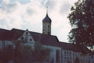 Foto der Abteikirche Oberschönenfeld