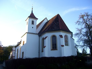 Foto der Eggelhofkapelle in Langweid