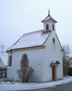 Foto der Franz-Xaver-Kapelle in Bieselbach