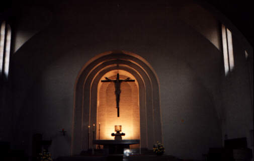 Foto vom Altar in Maria Hilf in Stadtbergen