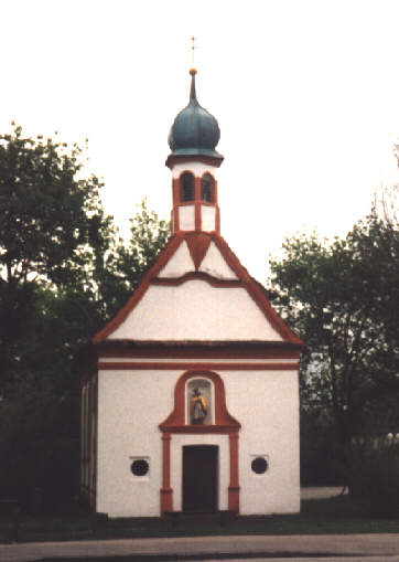 Foto der Nepomukkapelle in Königsbrunn