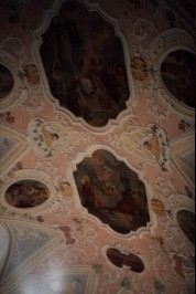 Foto vom Fresko in St. Michael in Wörleschwang